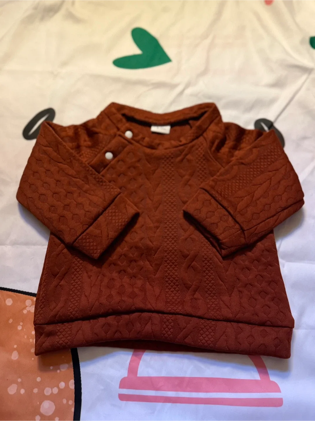 Brown Baby Sweater (3-6M) image indicator(5)