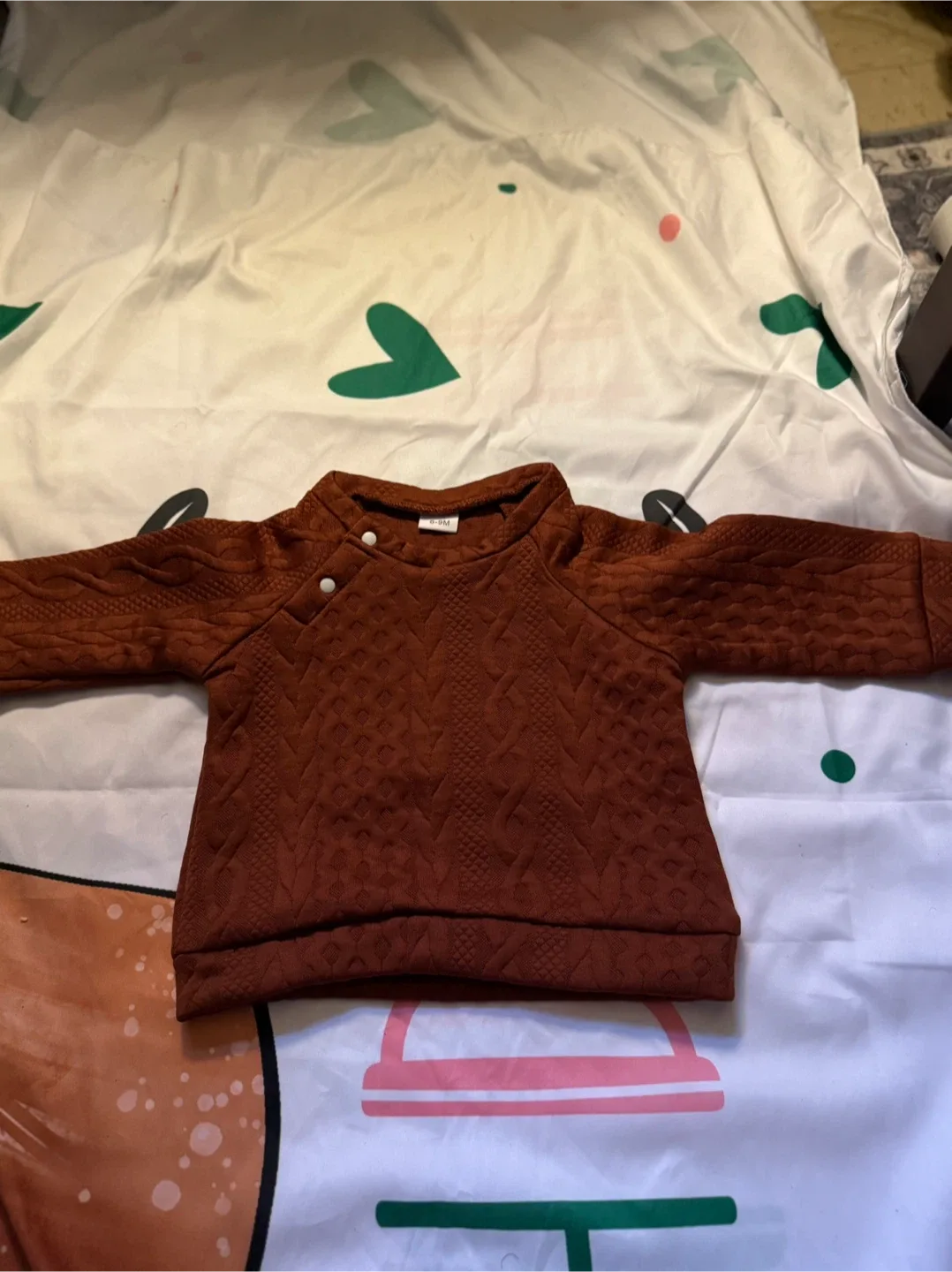 Brown Baby Sweater (3-6M) image indicator(3)