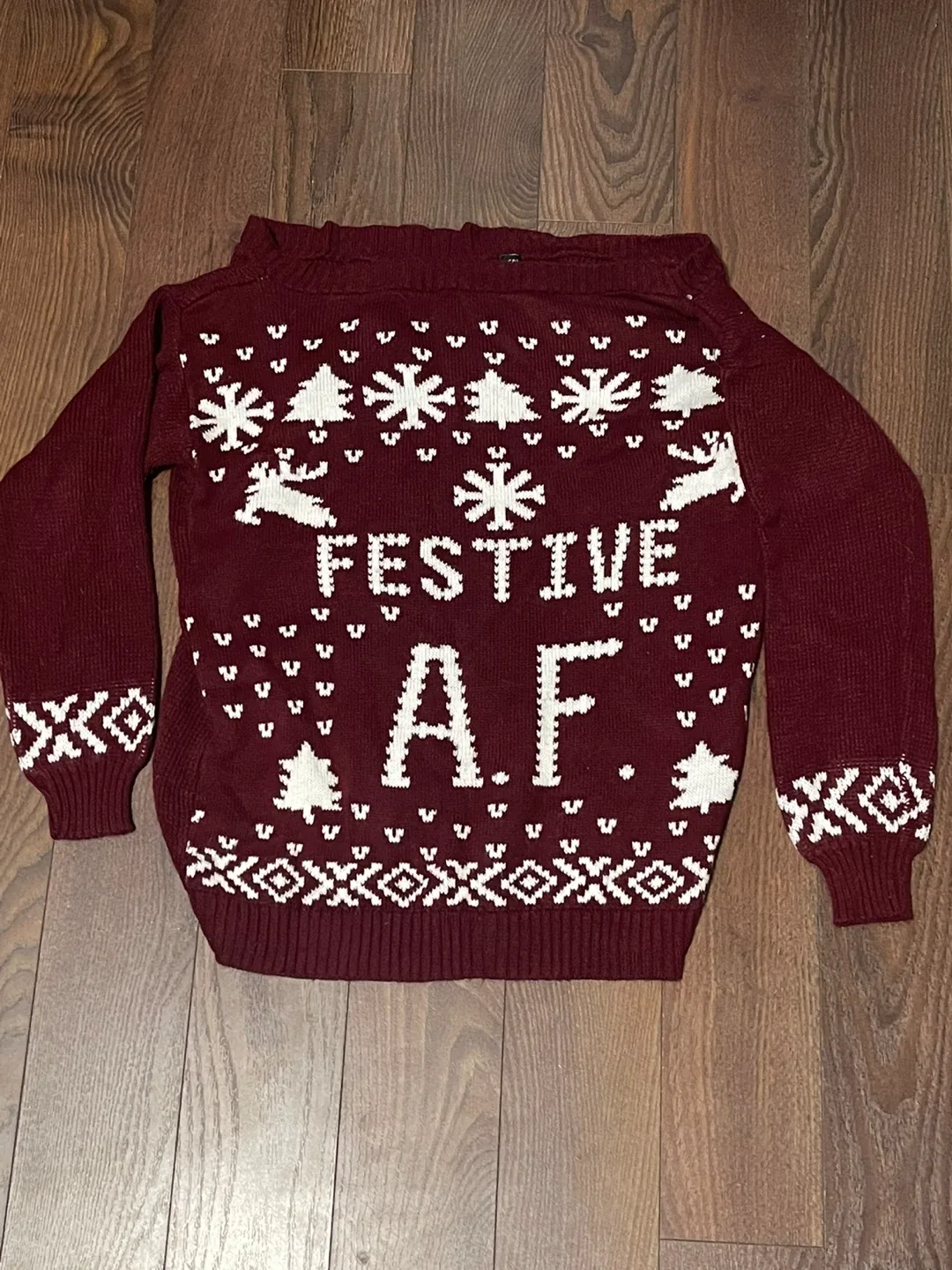 Festive AF Christmas Sweater