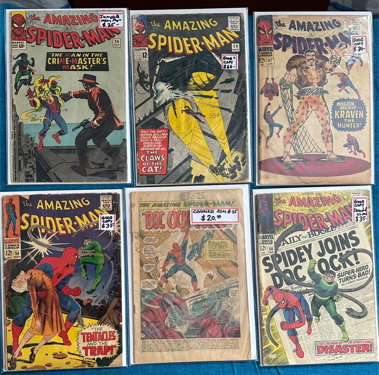 Silver Age Amazing Spider-Man Comic Book Collection