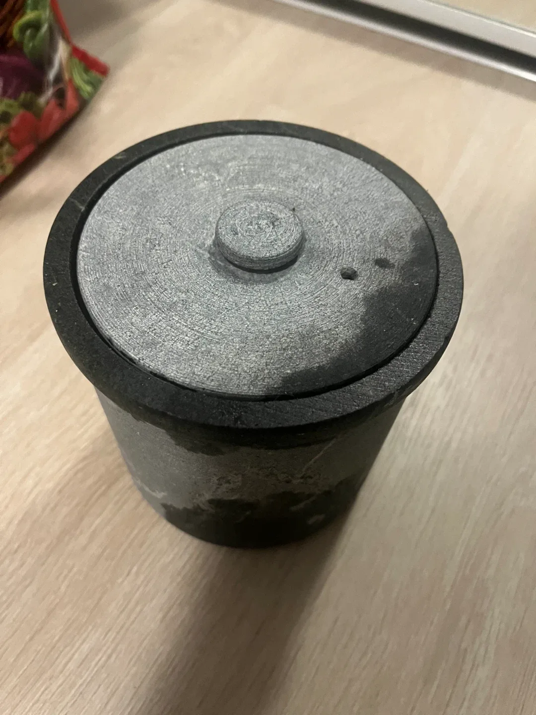 Stone Mortar with Lid image indicator(8)