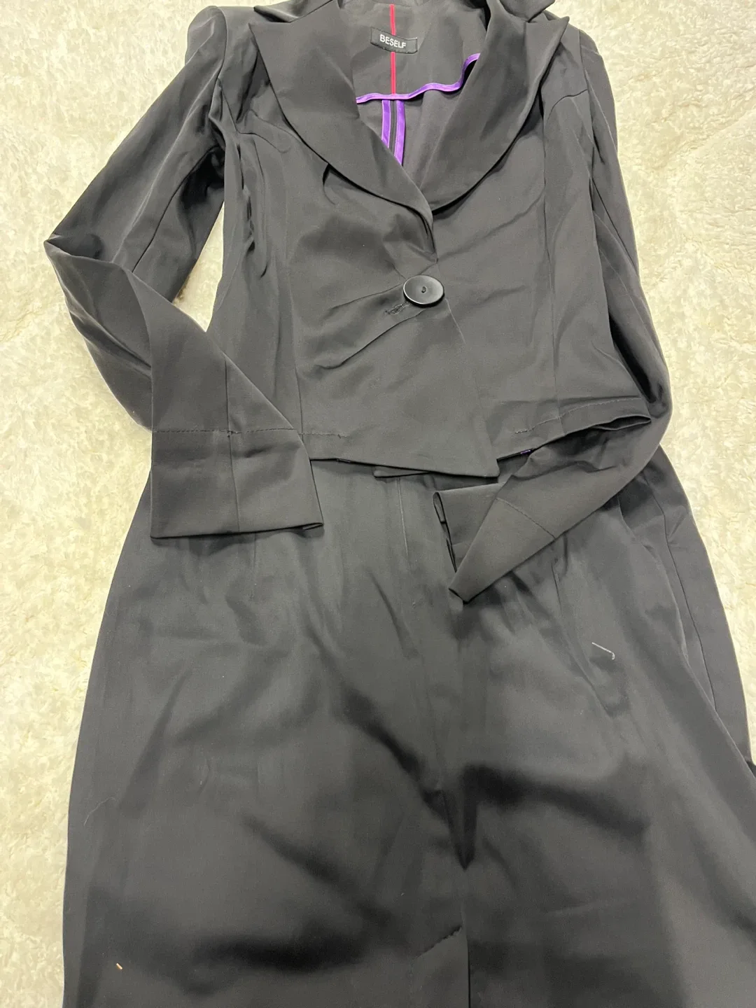 BESELF Black Suit Set - Size 34 image indicator(2)