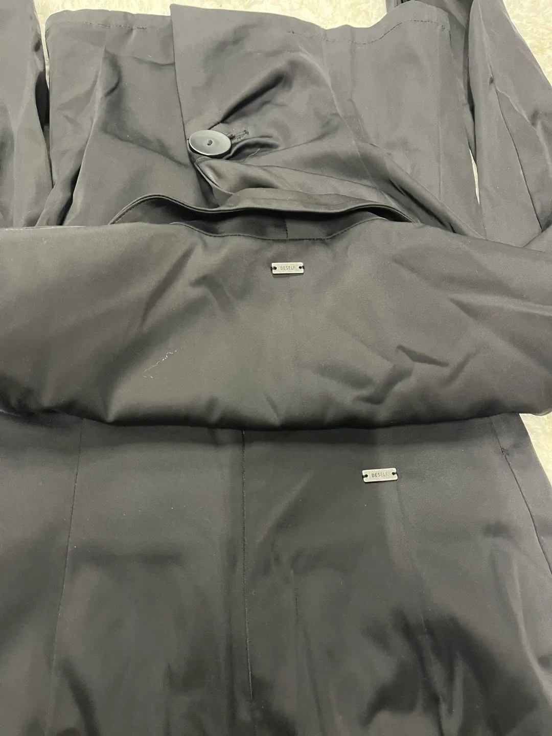 BESELF Black Suit Set - Size 34