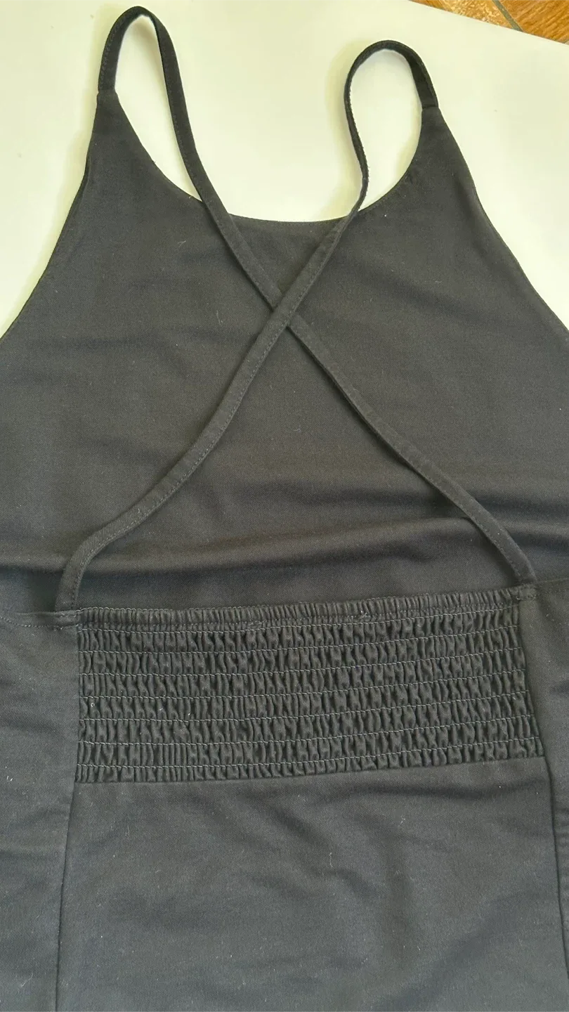 Mango black viscose Halter Top - Size L image indicator(3)