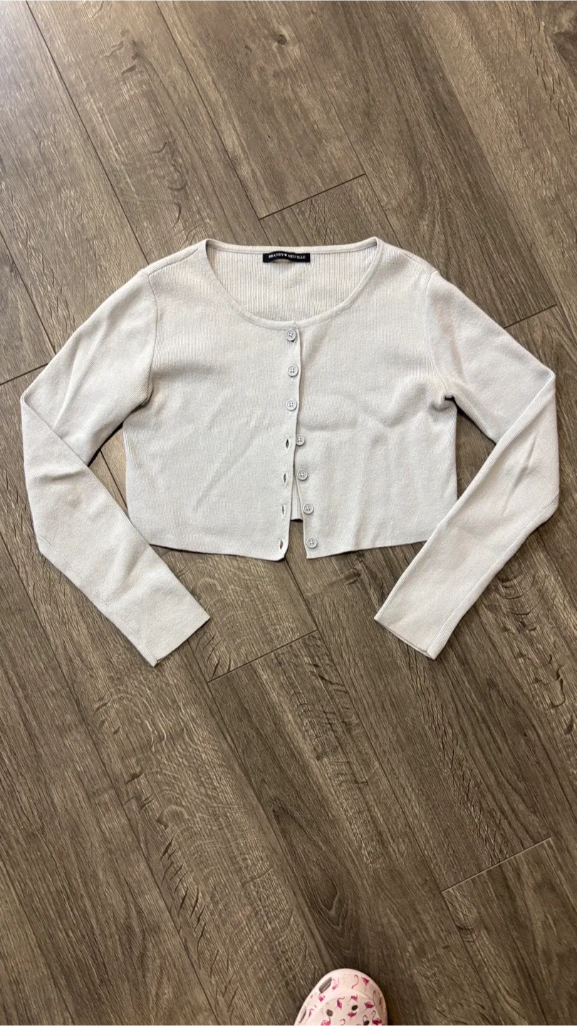 Brandy Melville Cardigan & Tank Top set image indicator(2)