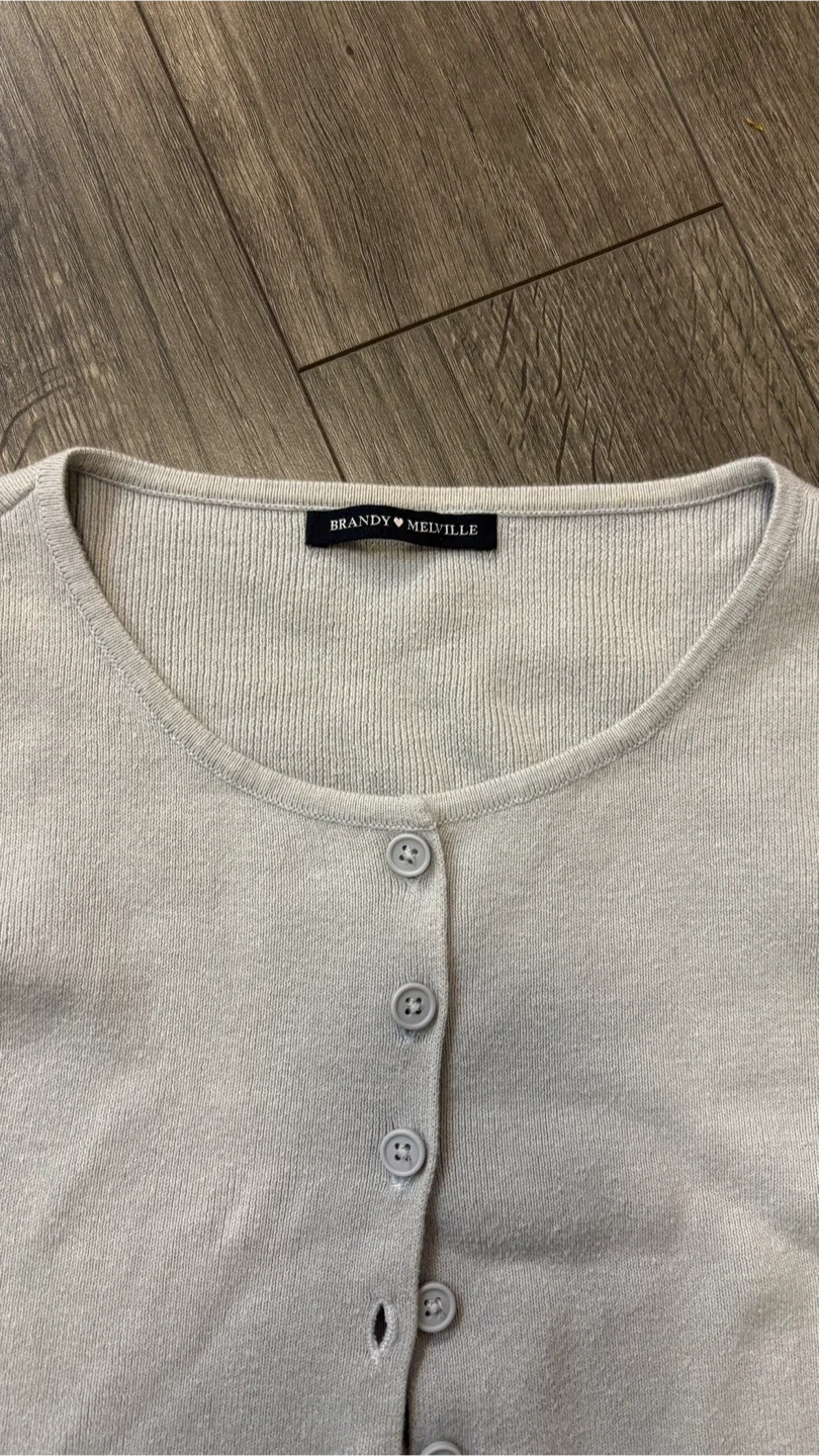 Brandy Melville Cardigan & Tank Top set