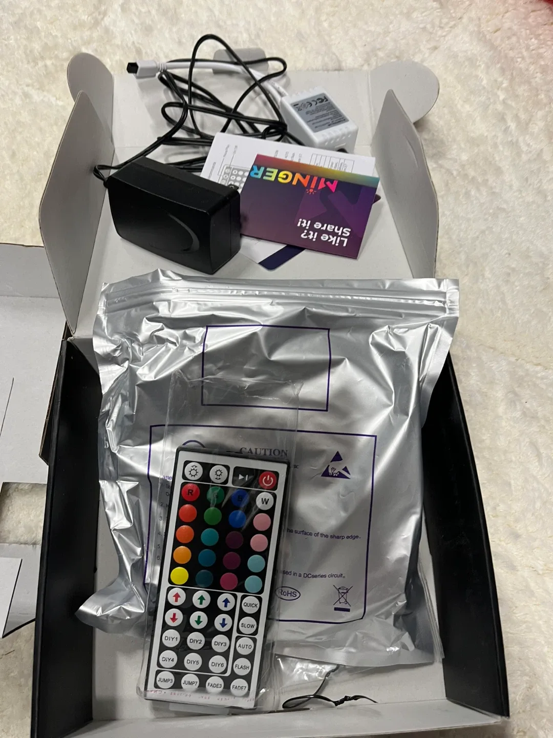 MINGER RGB LED Strip Light