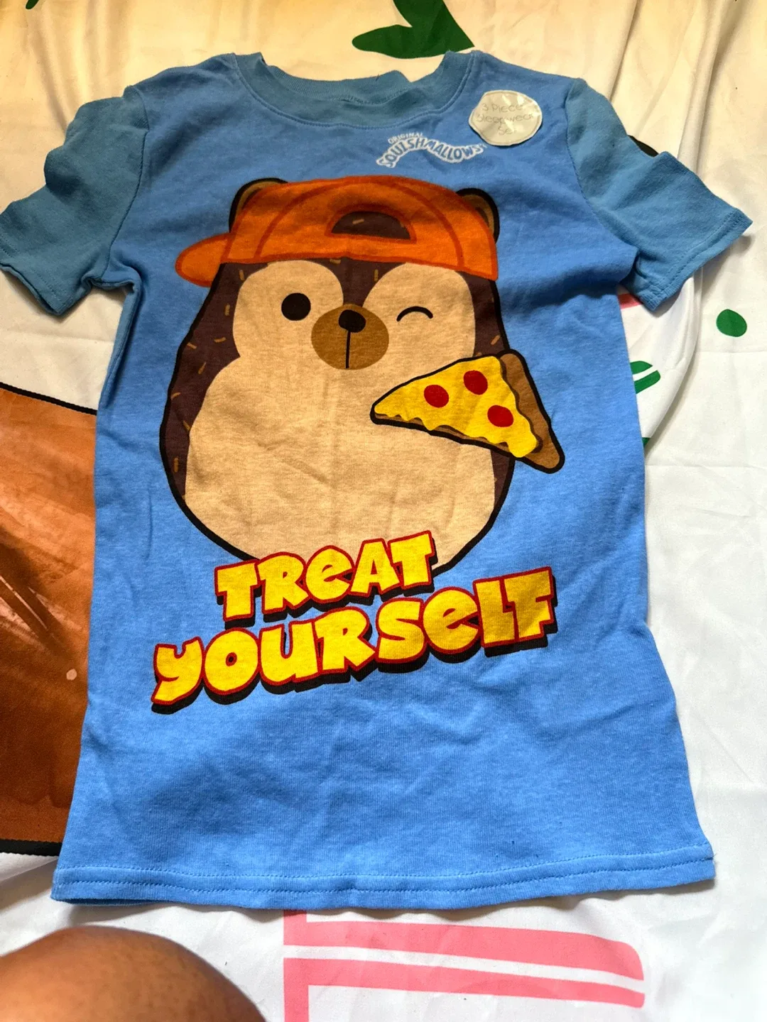 Squishmallows Blue Tee - Treat Yourself image indicator(3)