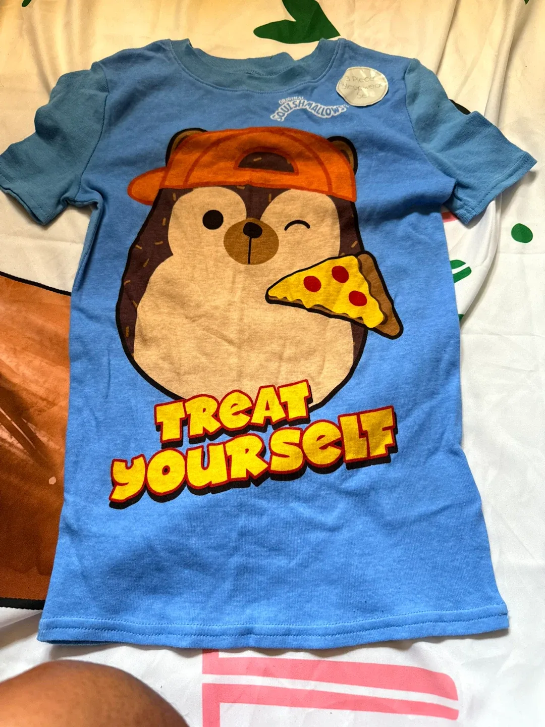 Squishmallows Blue Tee - Treat Yourself image indicator(4)