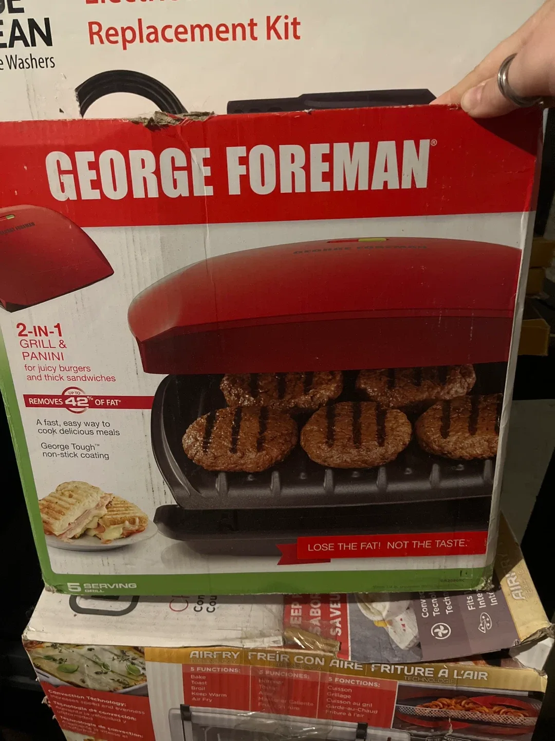George Foreman 2-in-1 Grill & Panini
