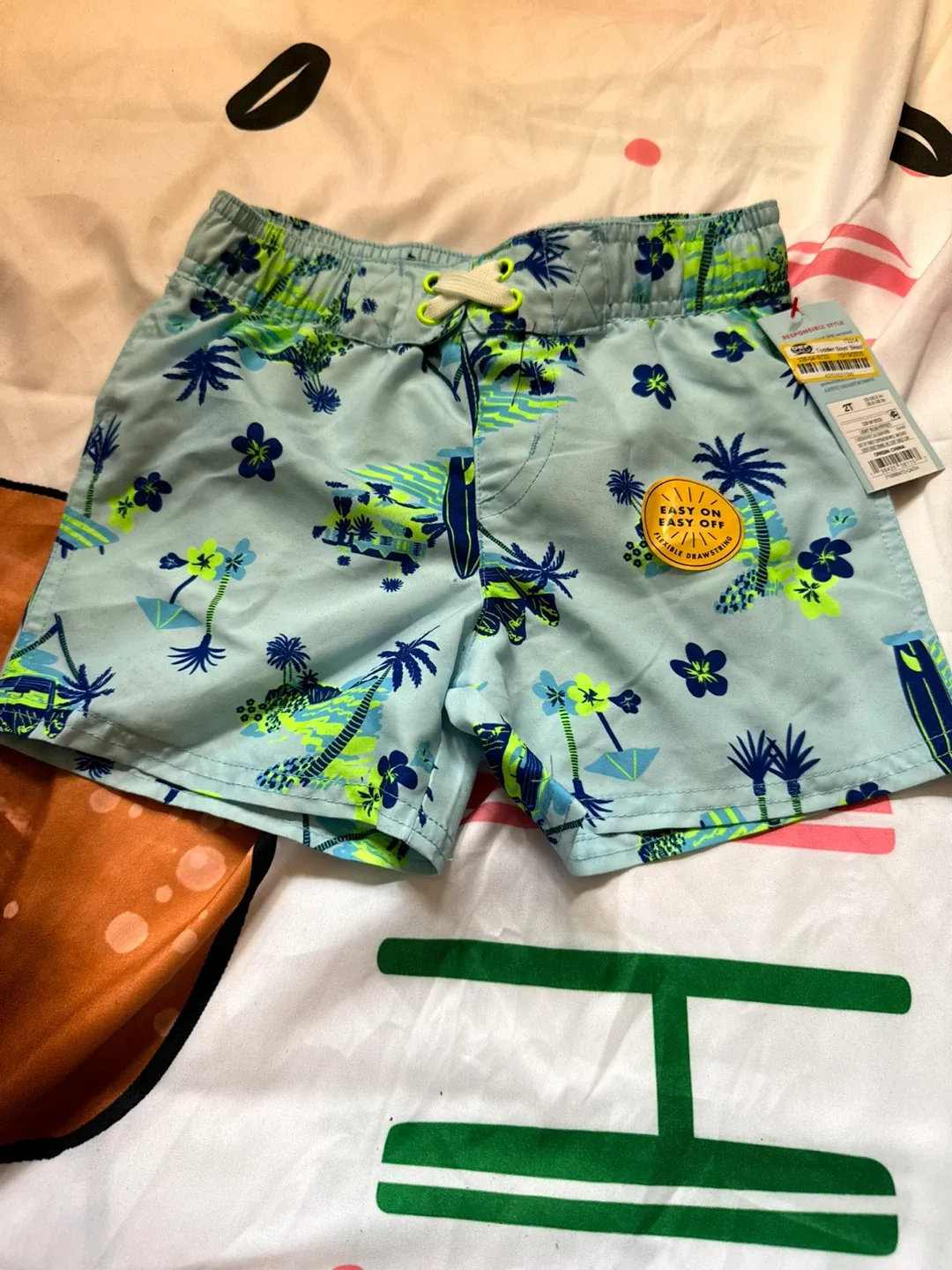 Cat & Jack Boys' Swim Trunks - Size 2T - New