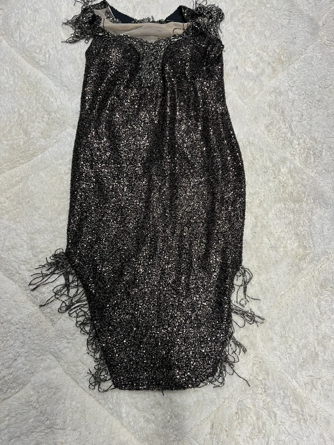 Sequin & Fringe Party Dress image indicator(6)