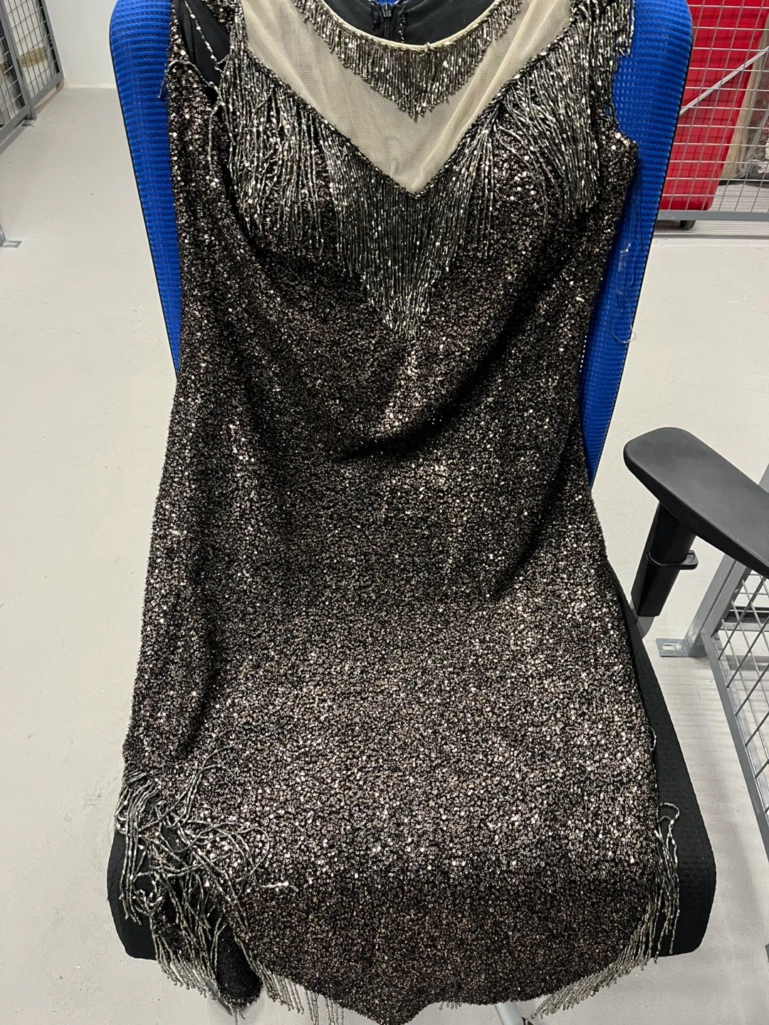 Sequin & Fringe Party Dress image indicator(5)