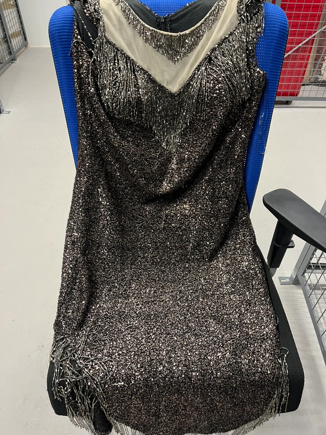 Sequin & Fringe Party Dress image indicator(2)