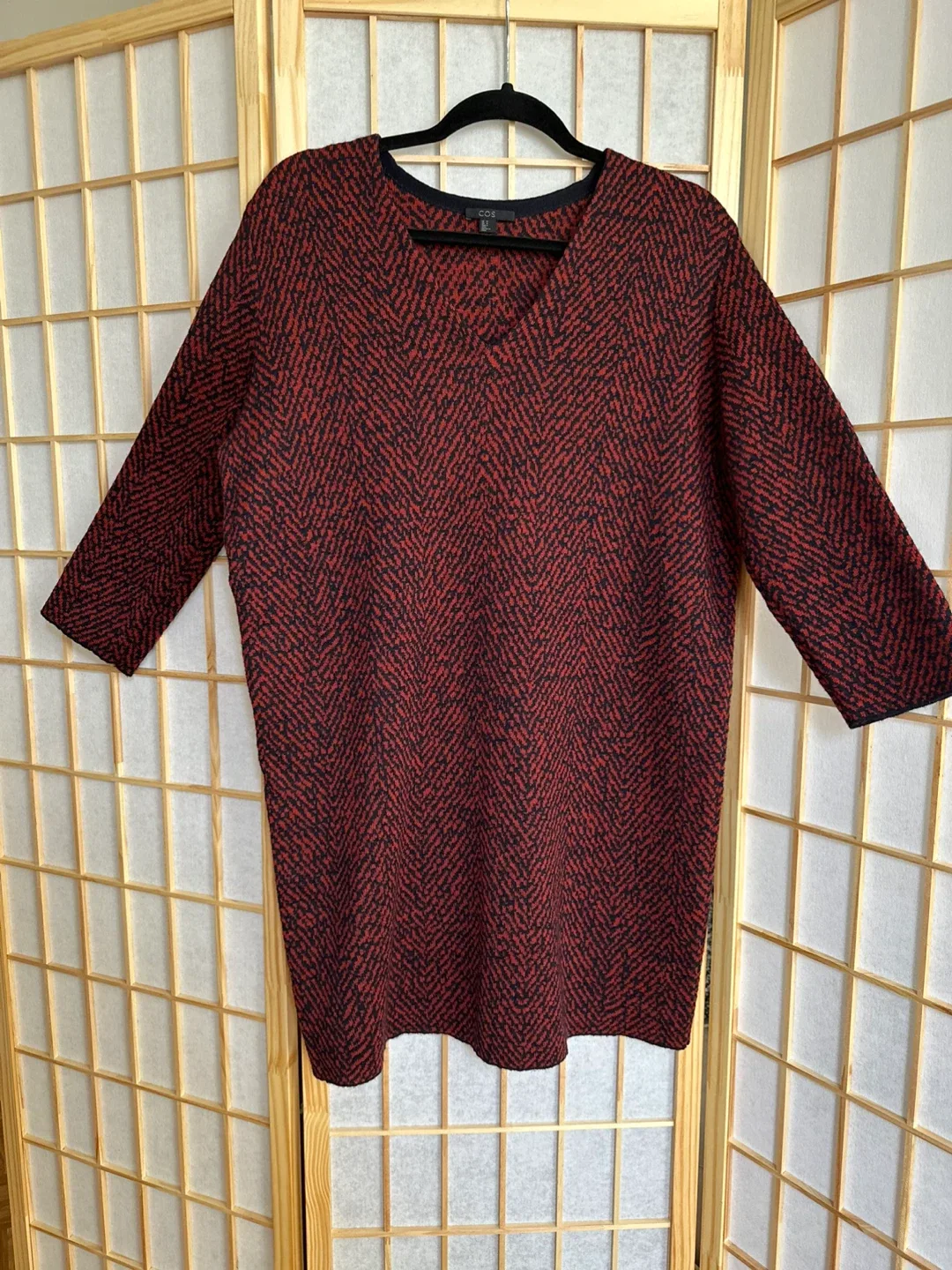 COS boxy sweater Dress - size M