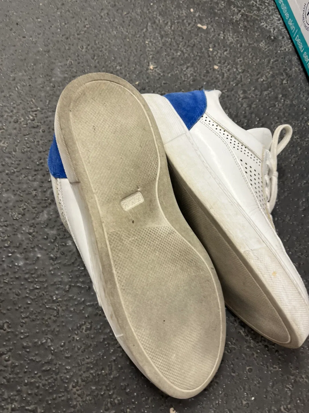 Geox White Leather Sneakers image indicator(3)