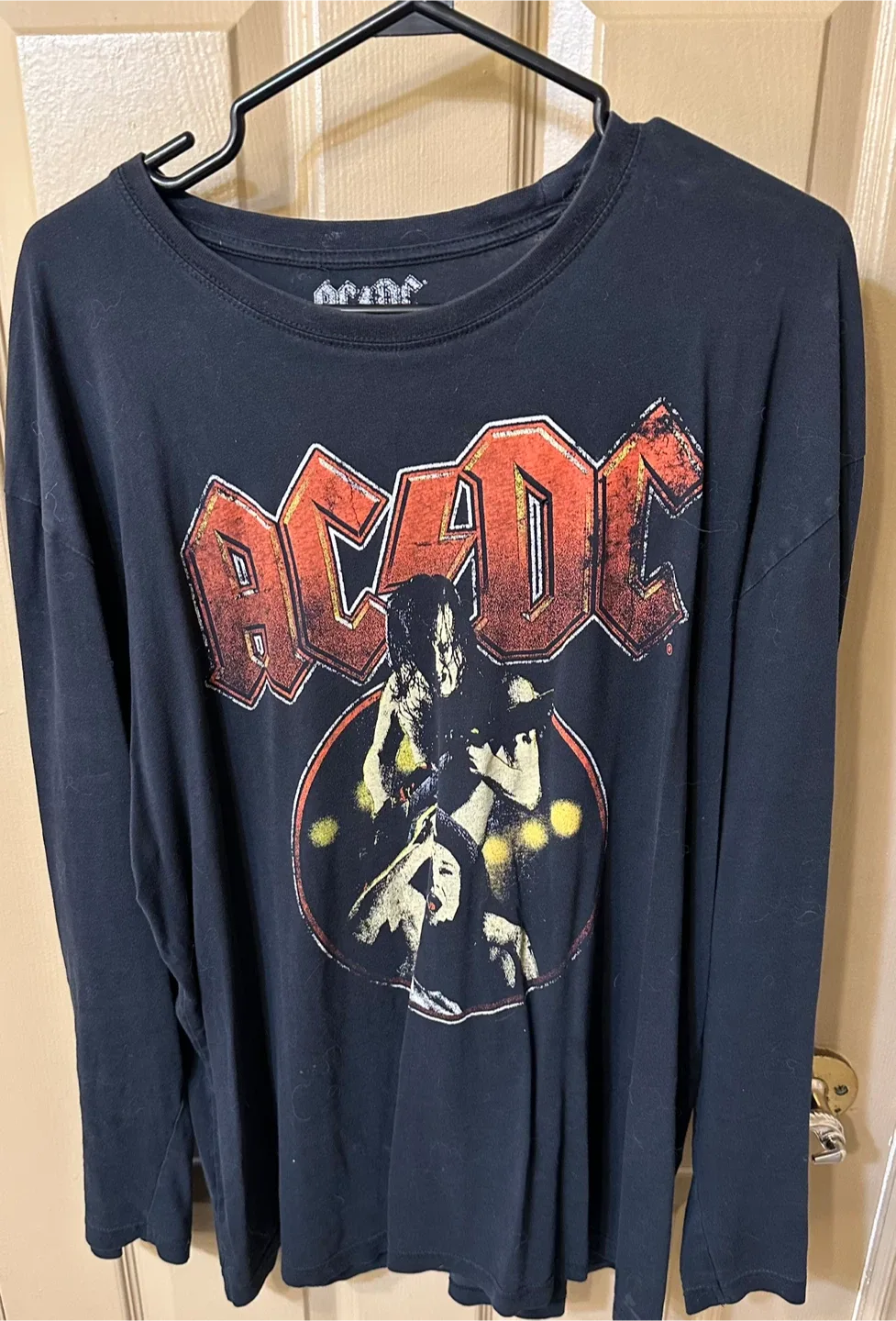 AC/DC Long Sleeve Shirt - Size XL