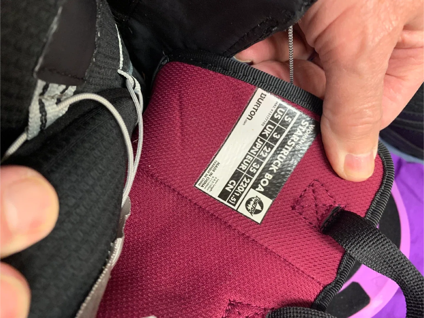 Burton Starstruck Boa Snowboard Boots - Size 5 image indicator(5)