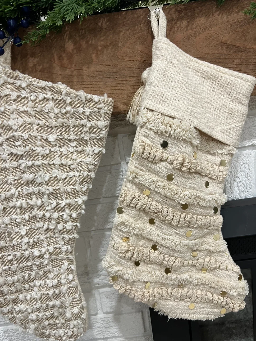 Decorative Christmas Stockings - Set of 2 image indicator(3)