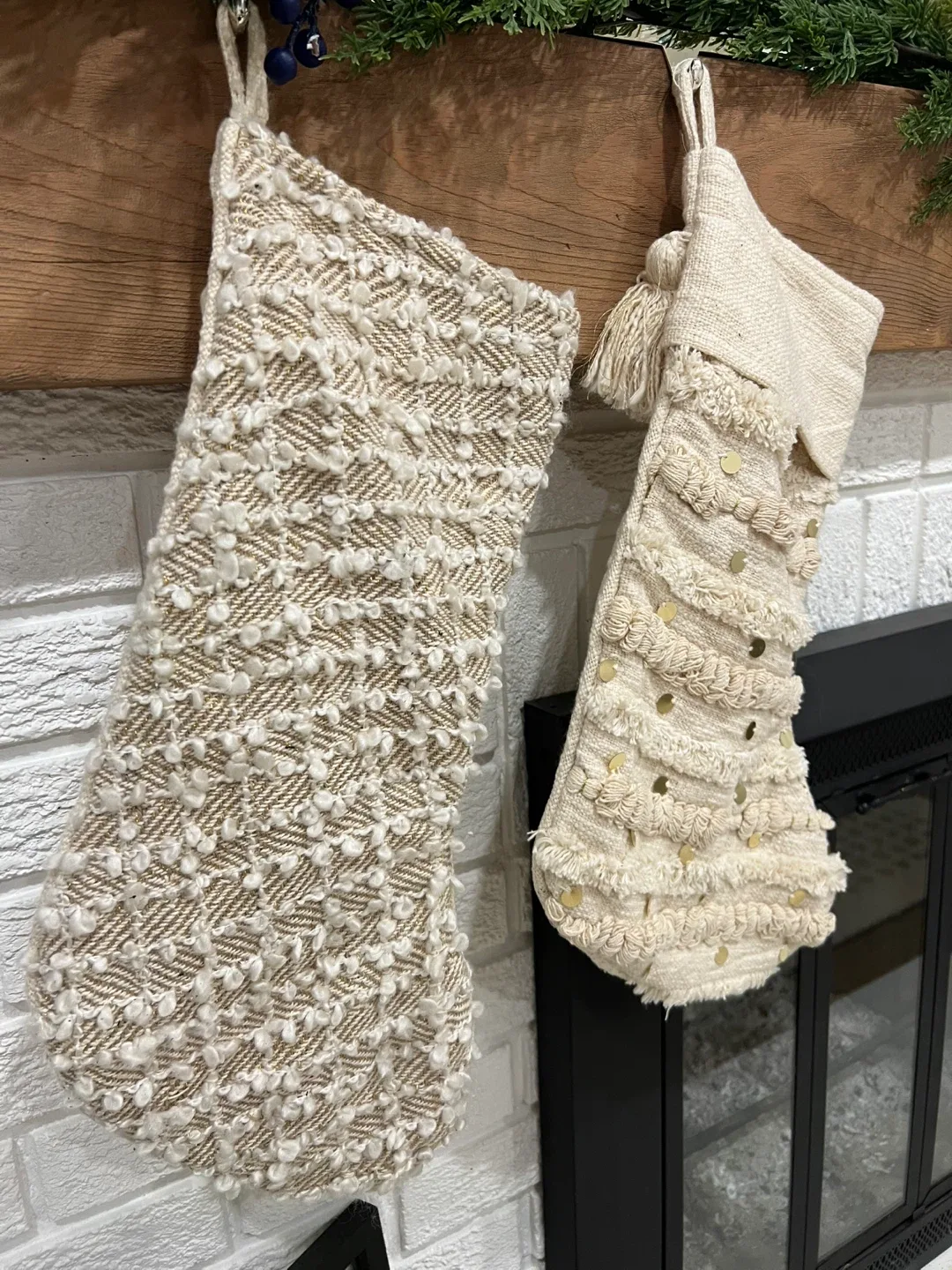 Decorative Christmas Stockings - Set of 2 image indicator(2)