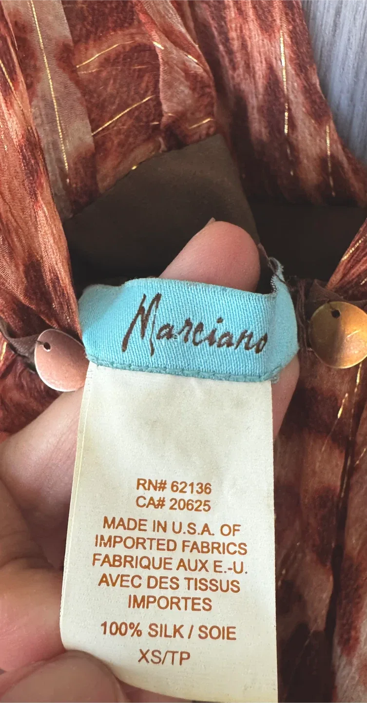 Marciano 100% Silk Mini Dresses – XS image indicator(5)