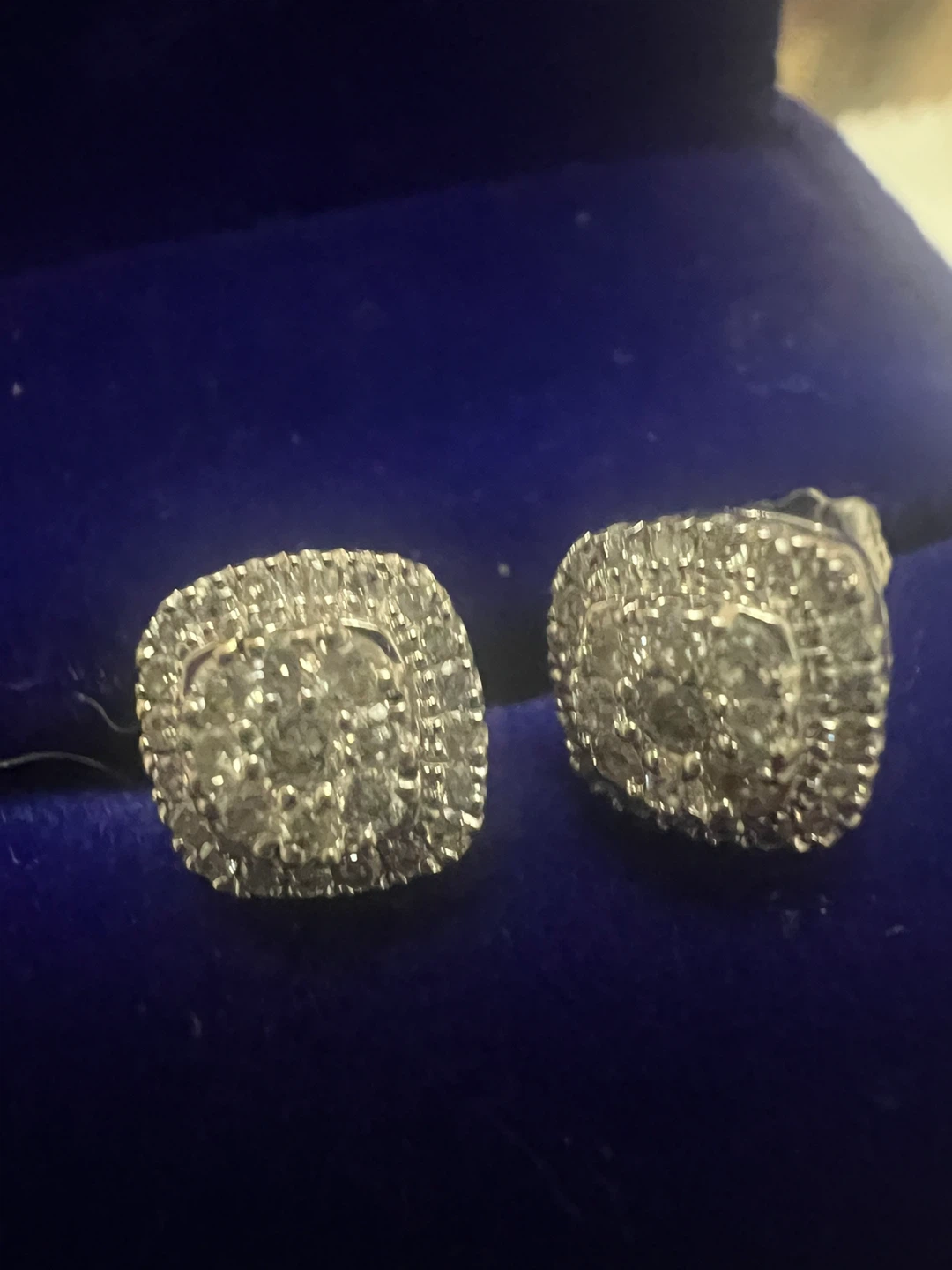 10 k Diamond Stud Earrings - photo 2