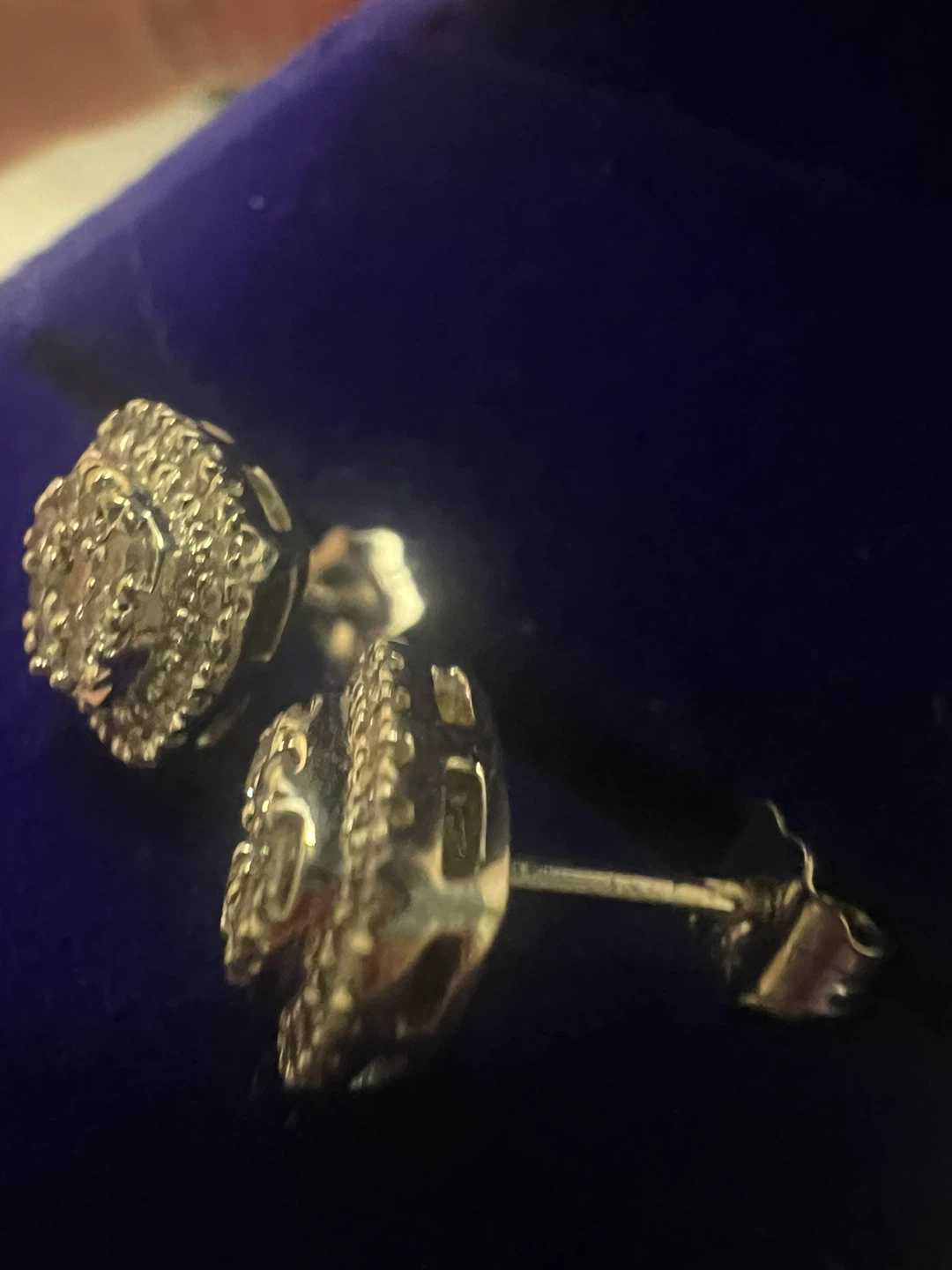 10 k Diamond Stud Earrings - photo 5