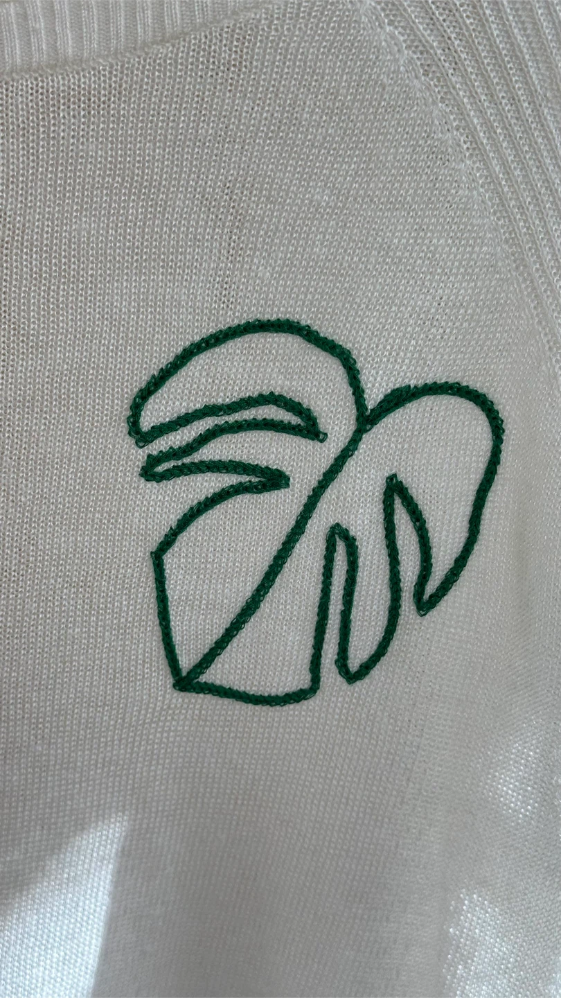 JCrew White Sweater size M - photo 4