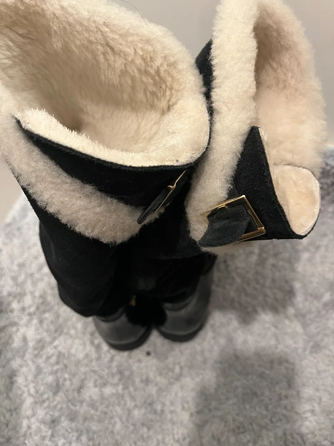 Tretorn Black Over-the-Knee Boots - Size 36