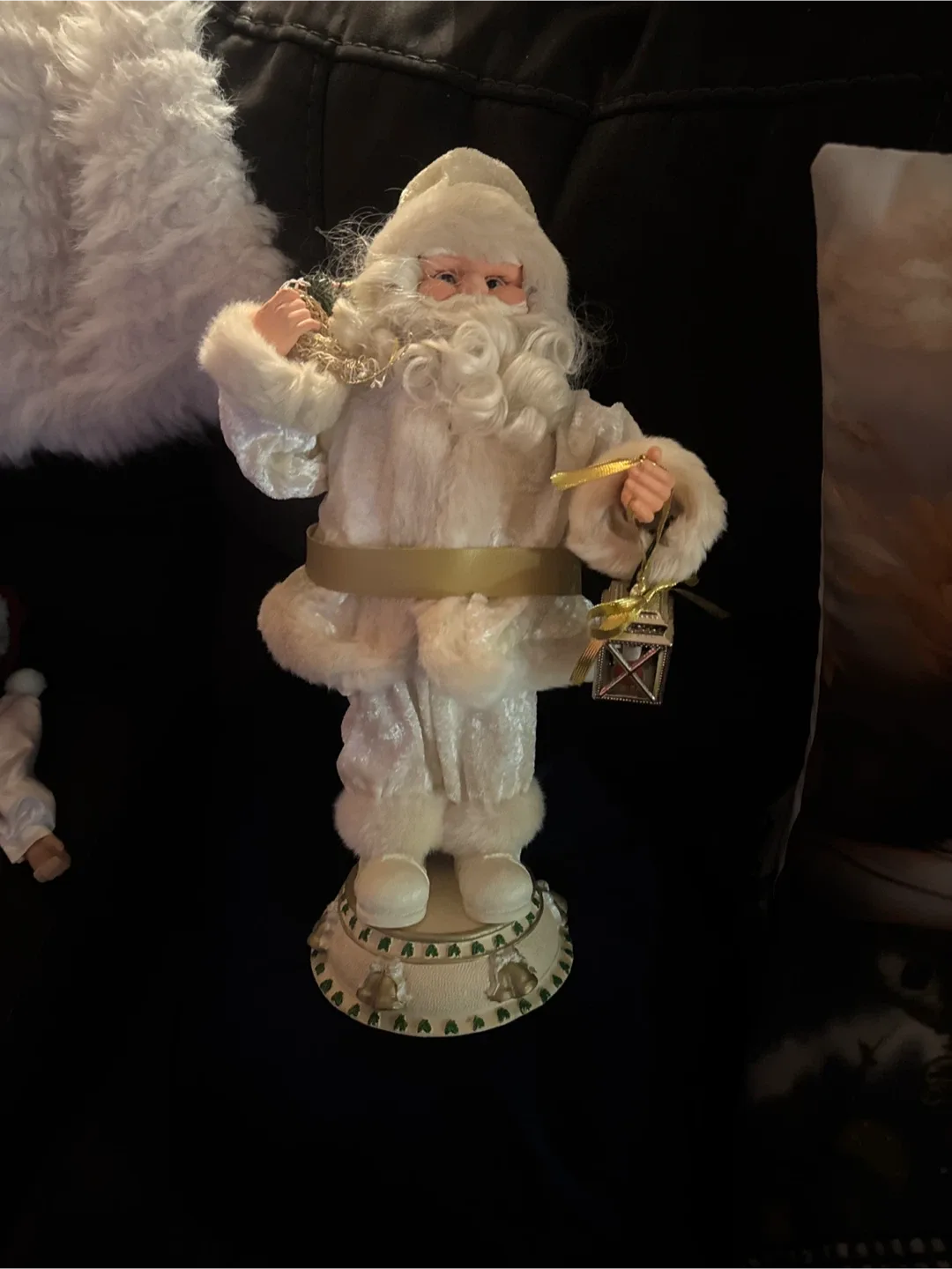 White Santa Claus Figurine