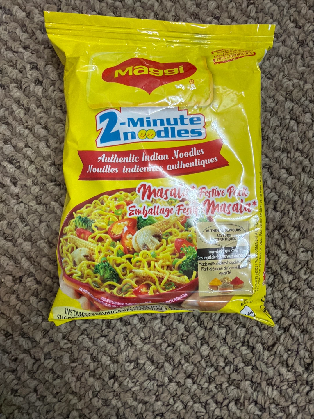 Maggi 2-Minute Noodles Masala Festive Pack