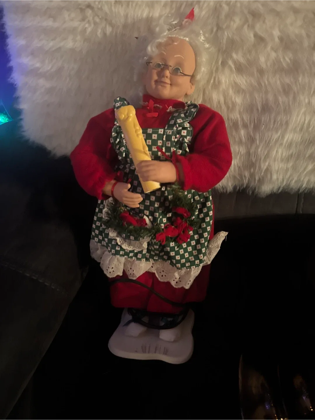 Animated Mrs. Claus Doll