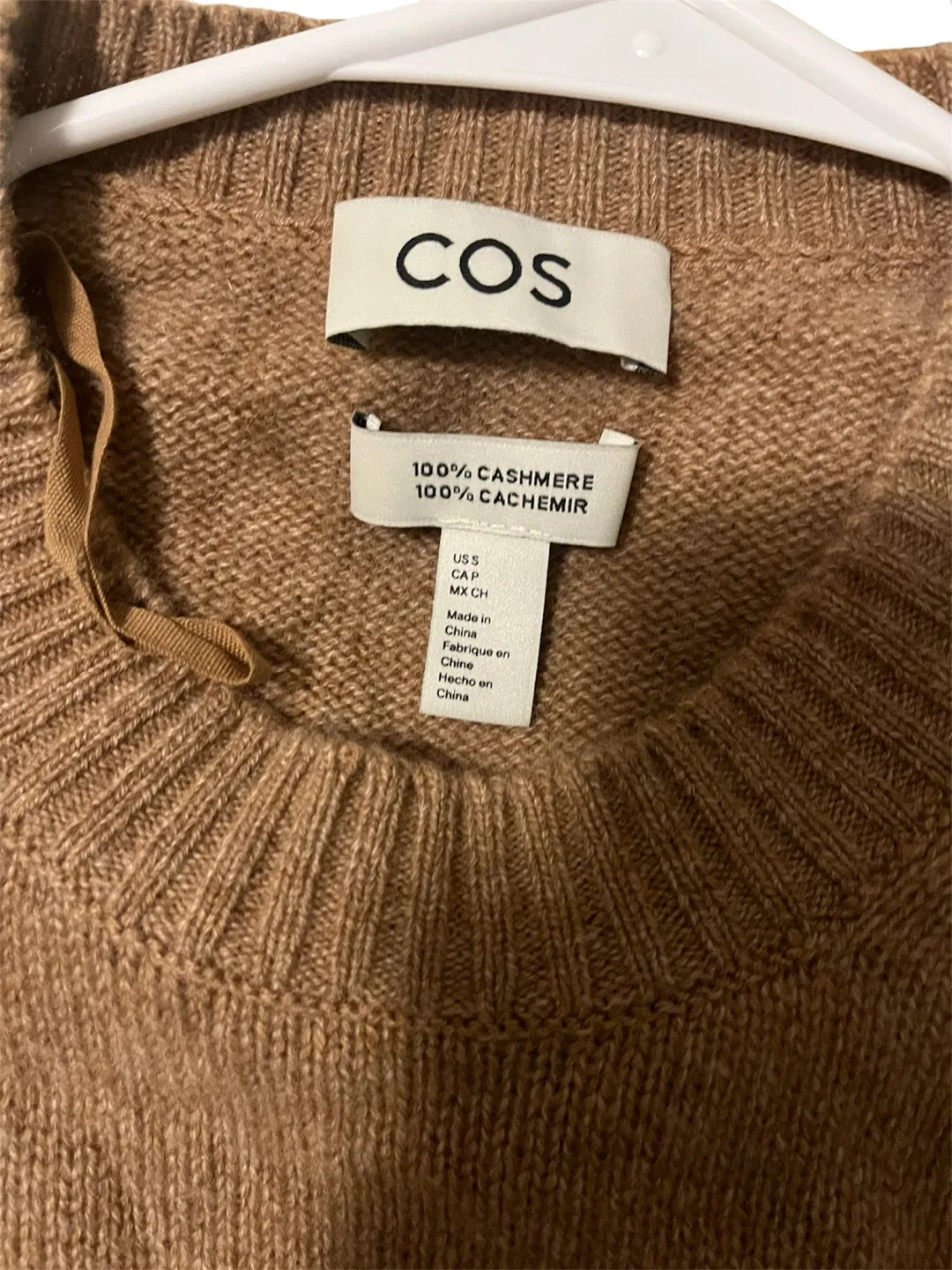 COS 100% Cashmere Sweater - Size S