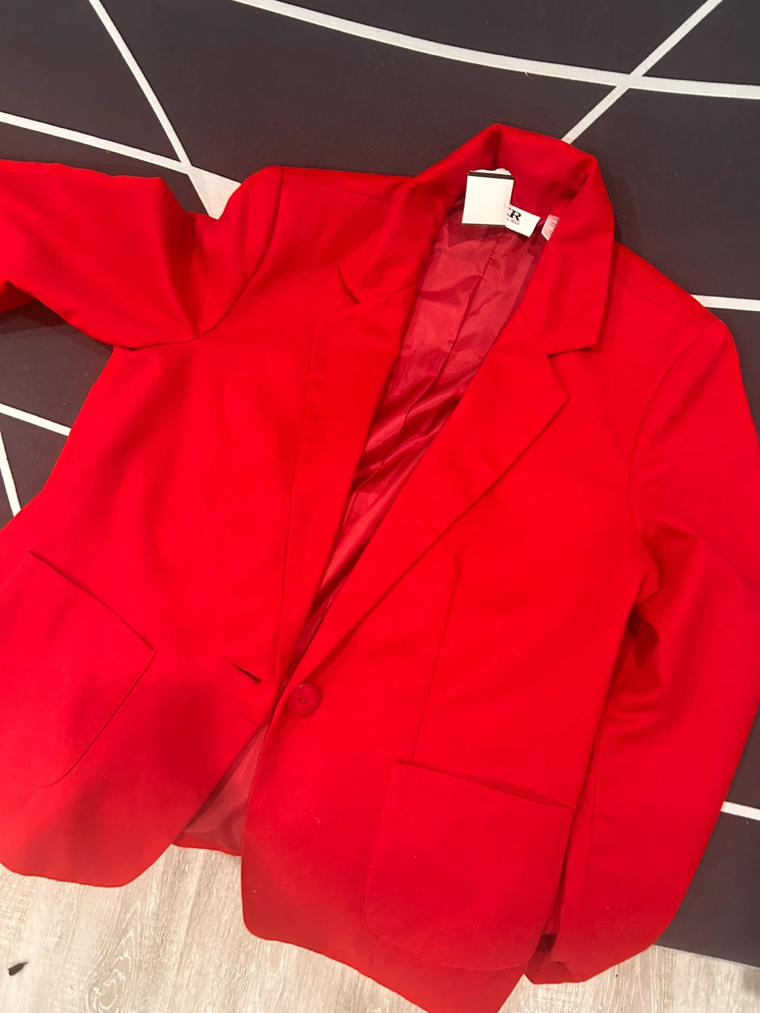 Red Blazer - Size M