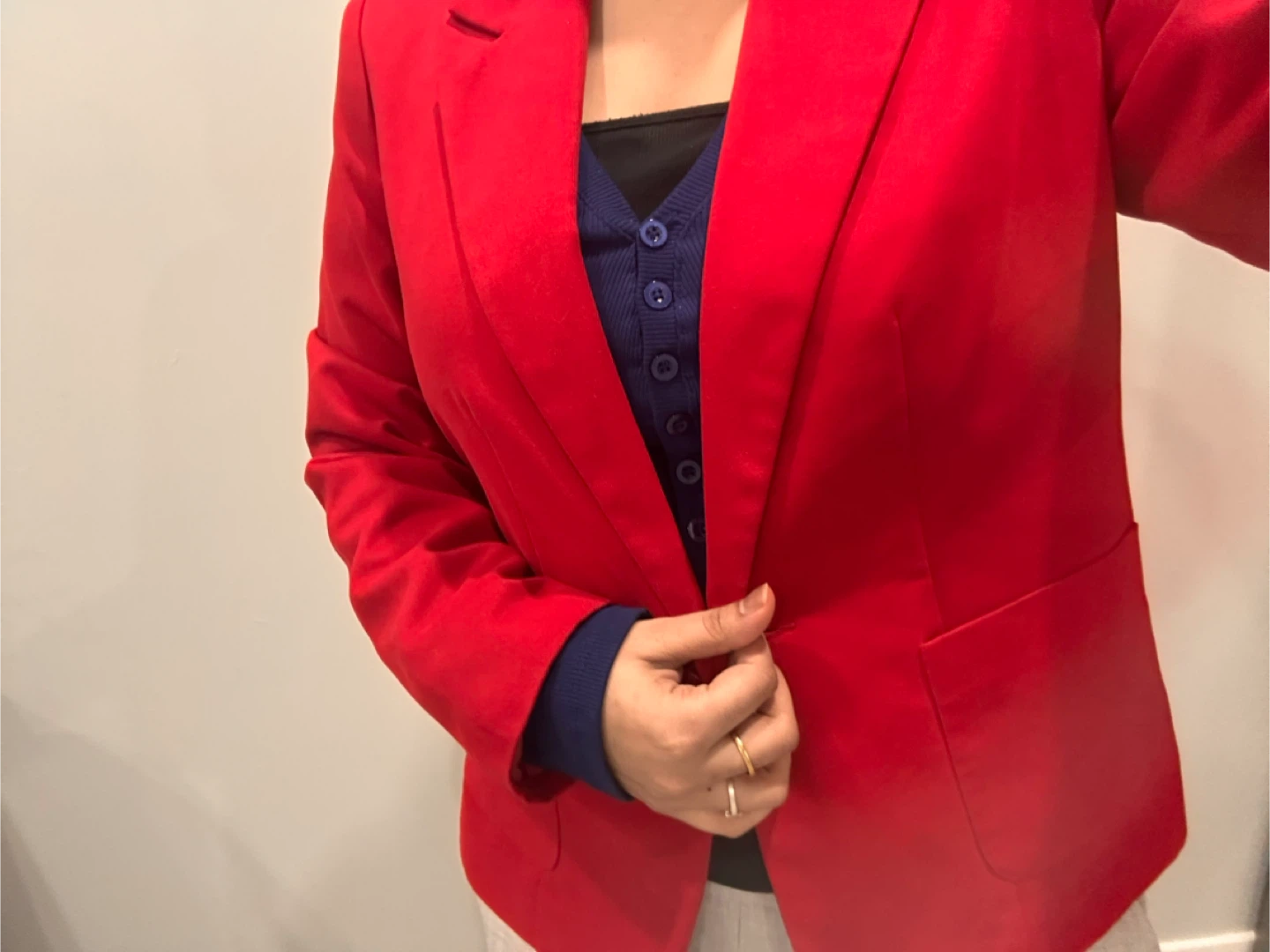 Red Blazer - Size M - photo 3