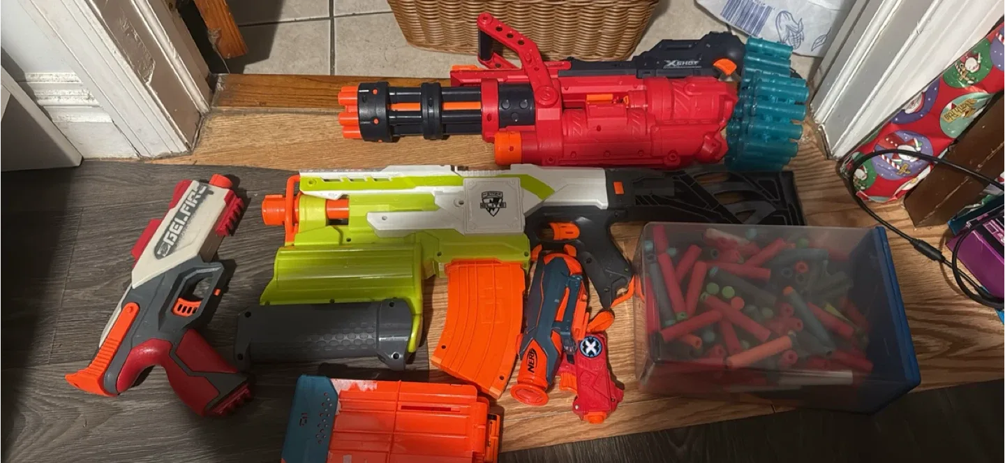Nerf gun lot