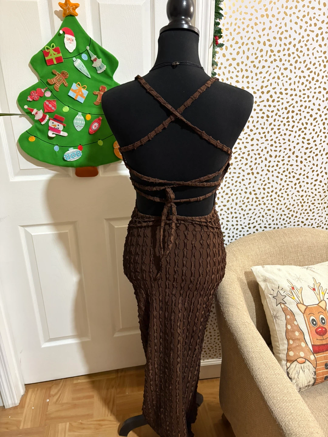 Brown Dress Size S - photo 2