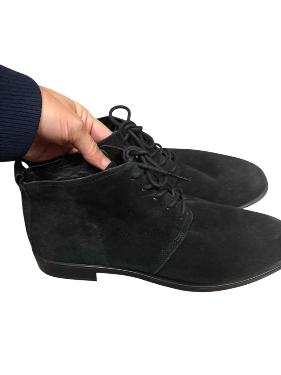 Ecco Black Suede Ankle Boots image indicator(6)