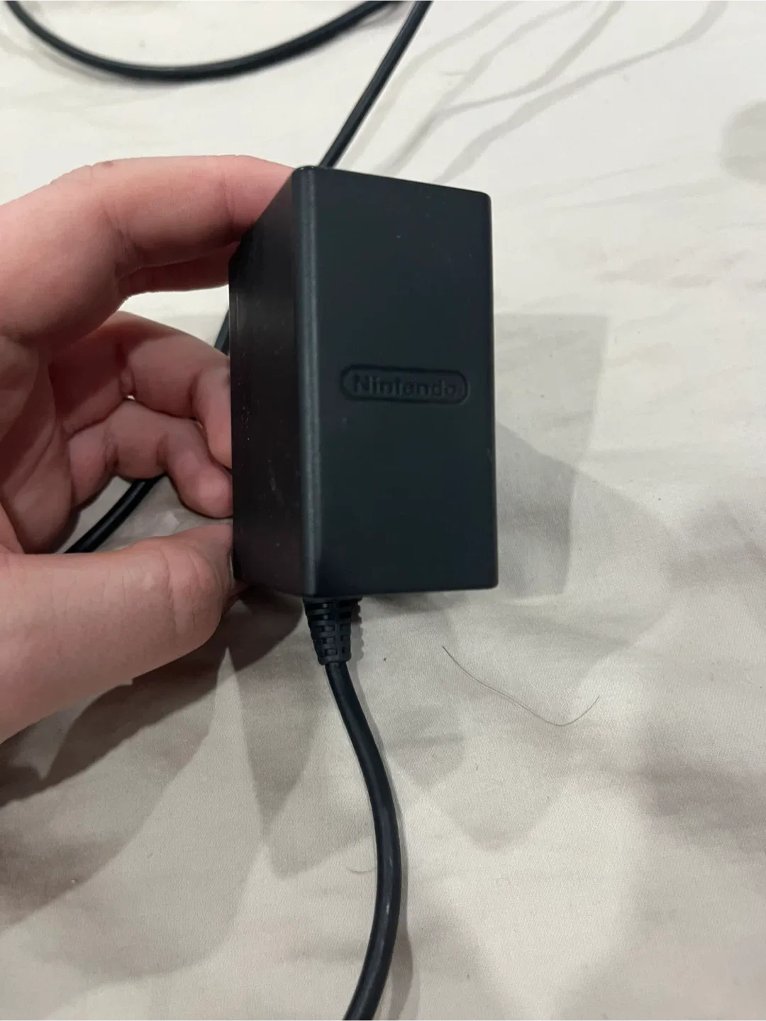 Nintendo Switch OLED with charging cable, doc, and games! image indicator(8)
