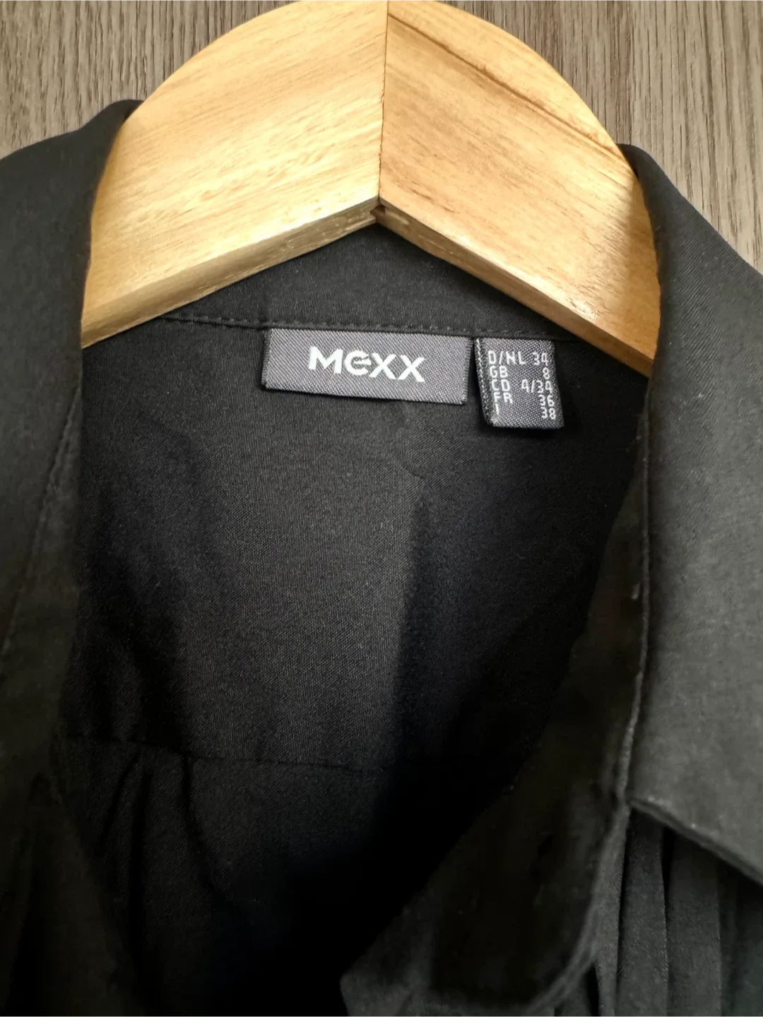 ZARA Metallic Dress + MEXX Black Pleated Shirt Office Combo image indicator(5)