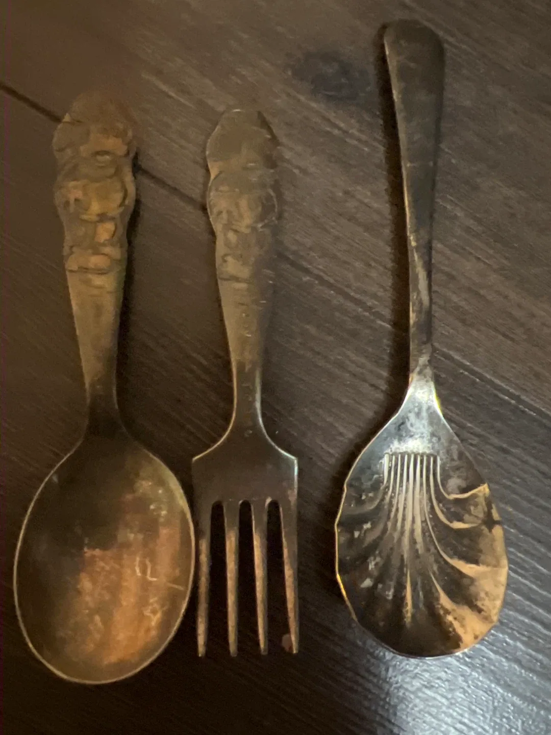 Vintage Silverware Set - Spoon, Fork