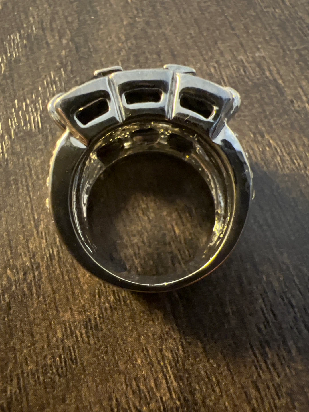 Black Stone Ring - photo 2