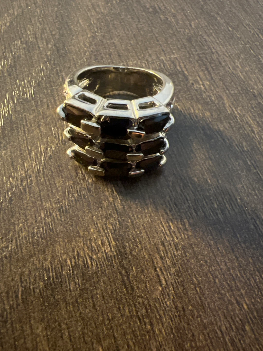 Black Stone Ring