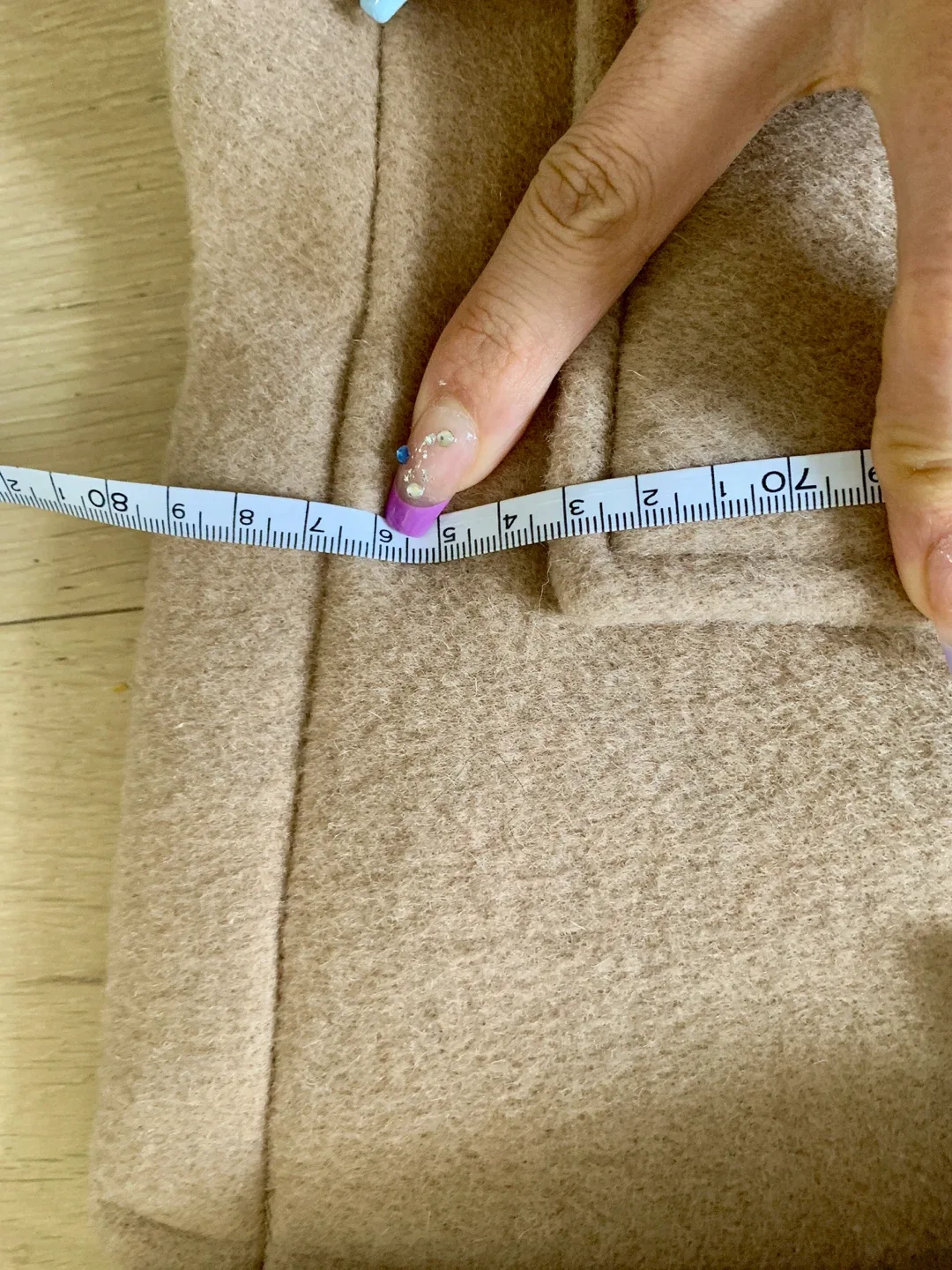 Classic Beige Wool Duffle Coat image indicator(7)