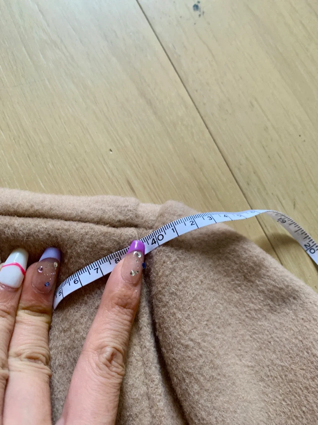 Classic Beige Wool Duffle Coat image indicator(8)