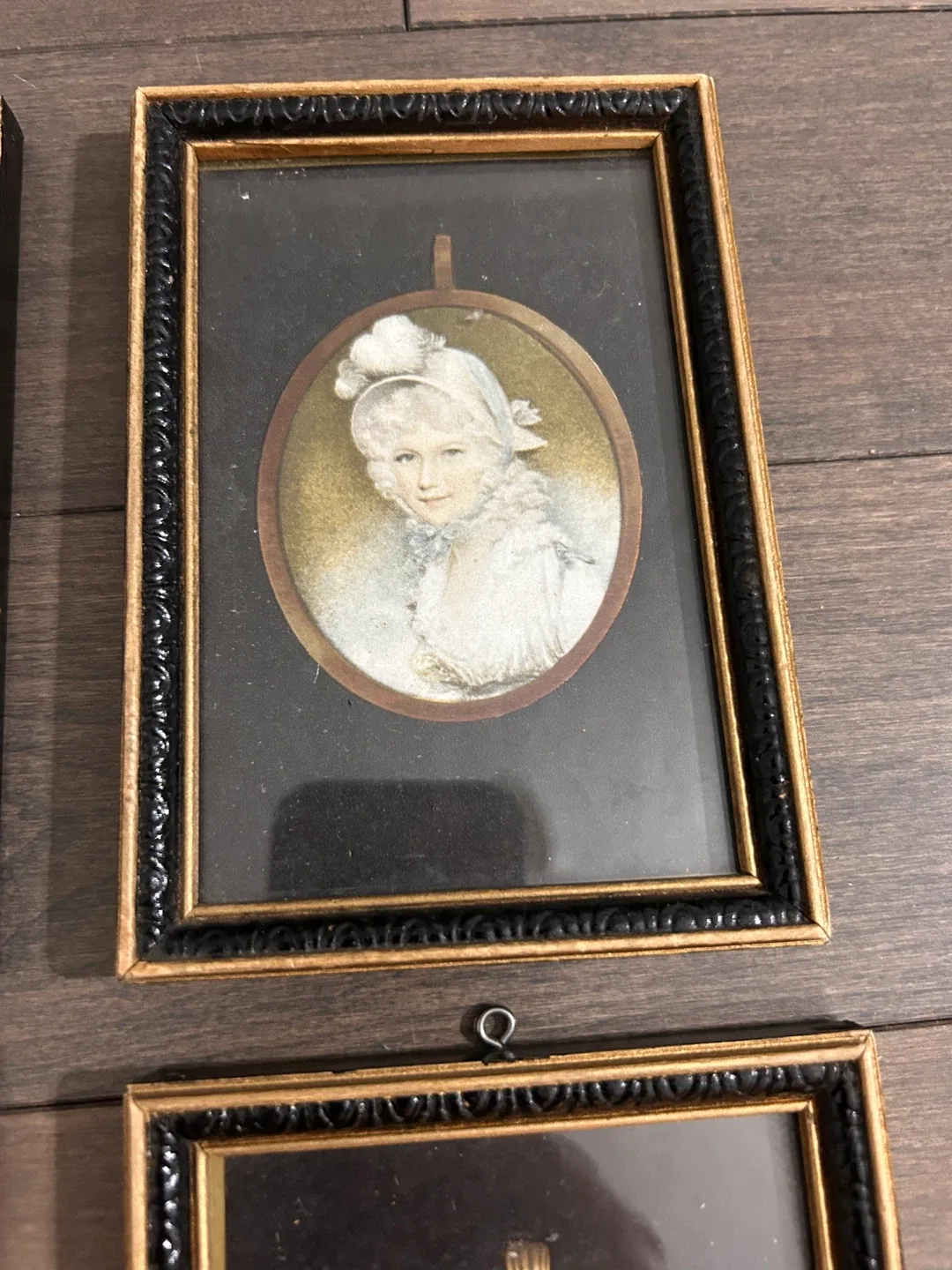 Framed Portrait Miniatures - Set of 4 image indicator(3)