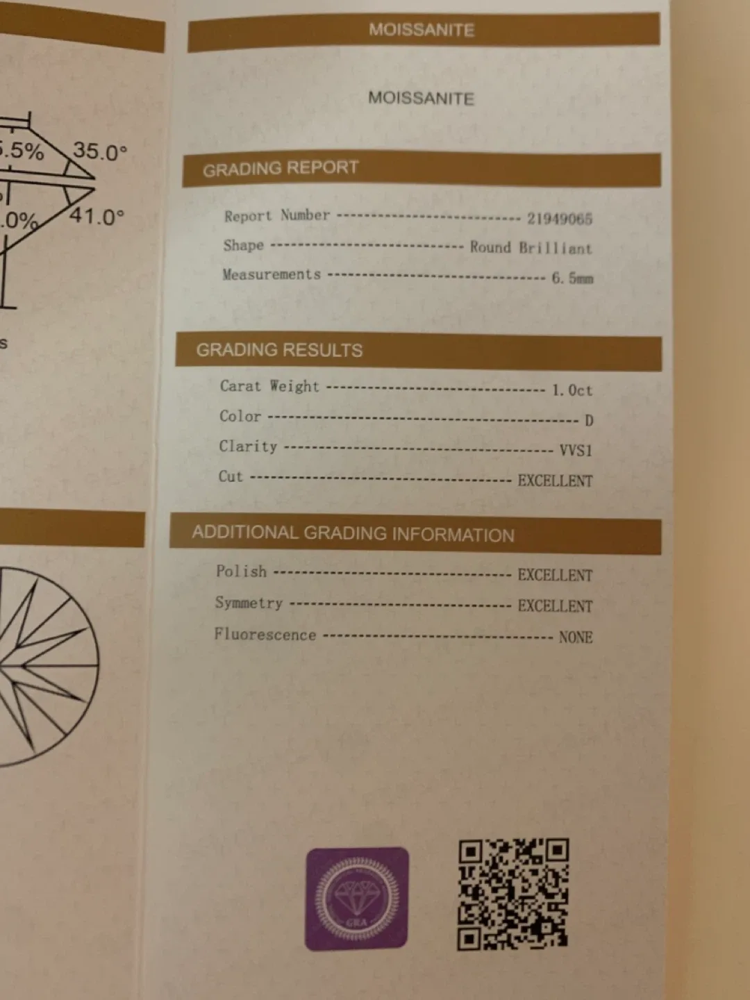 Moisannite Square Holo Earrings image indicator(9)