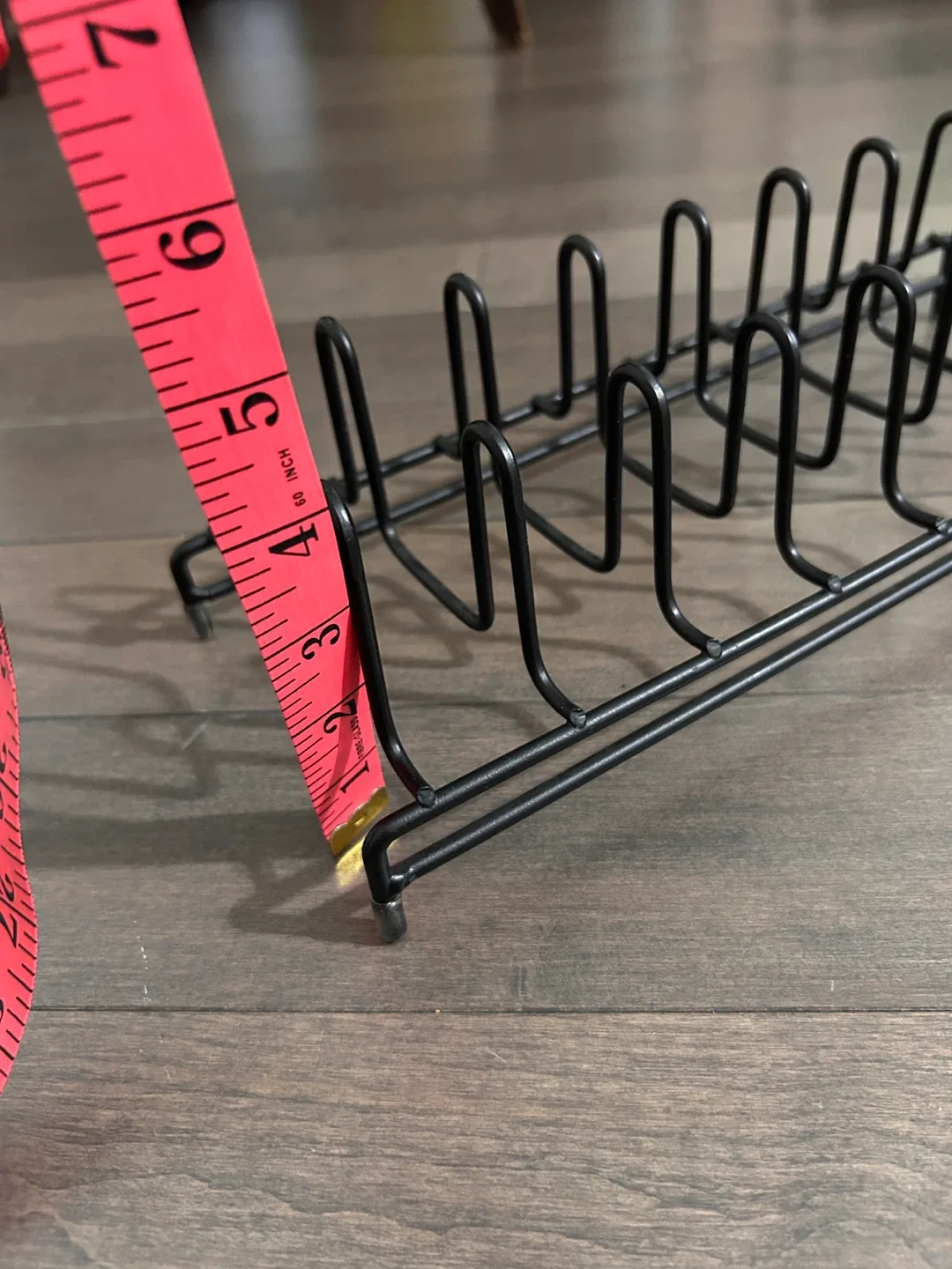 Black Metal Dish Rack Organizer image indicator(4)