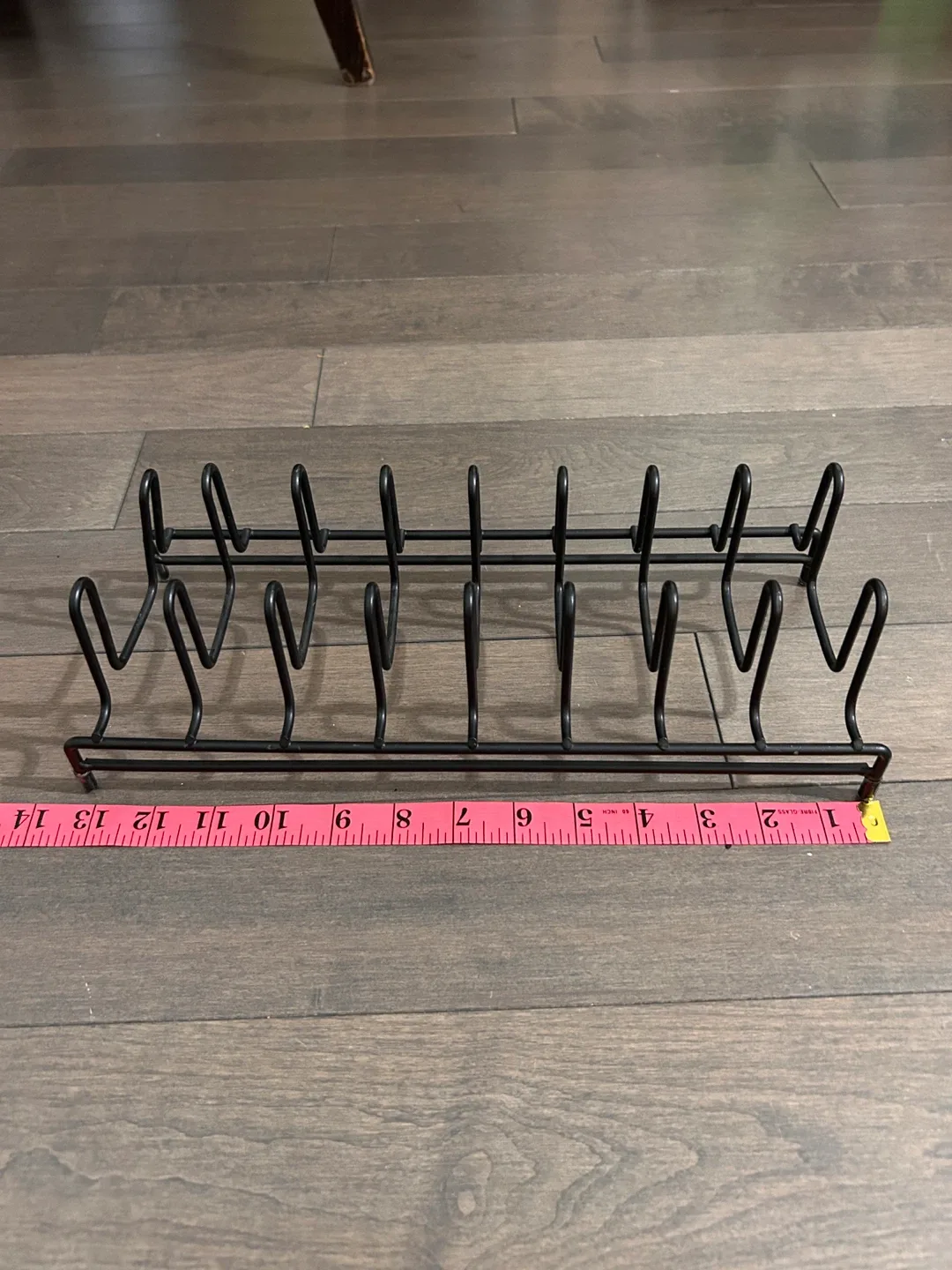 Black Metal Dish Rack Organizer