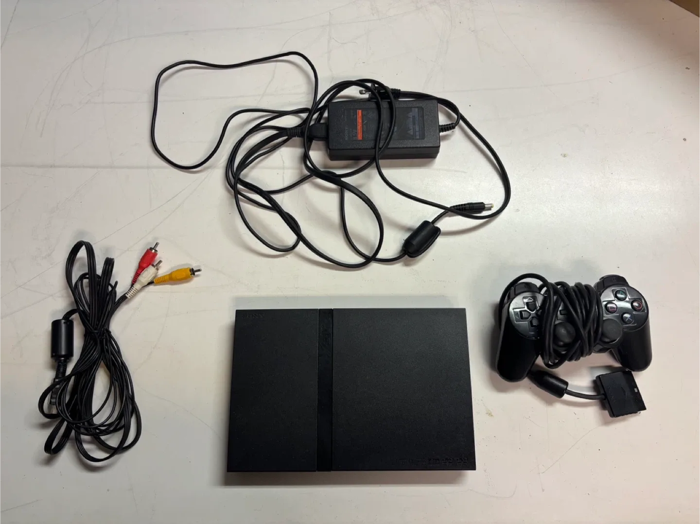 PlayStation 2 (PS2) Console with Controller